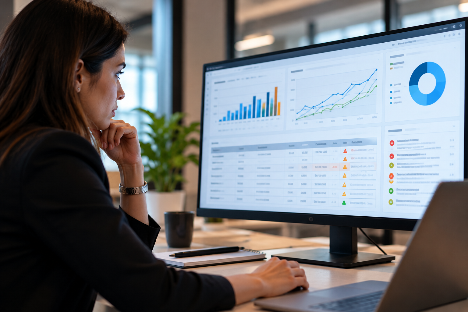 Focused Office Data Analysis